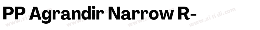 PP Agrandir Narrow R字体转换 PP Agrandir Narrow R字体转换